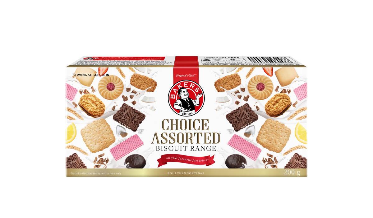 Bakers Choice Assorted - Carton 200g