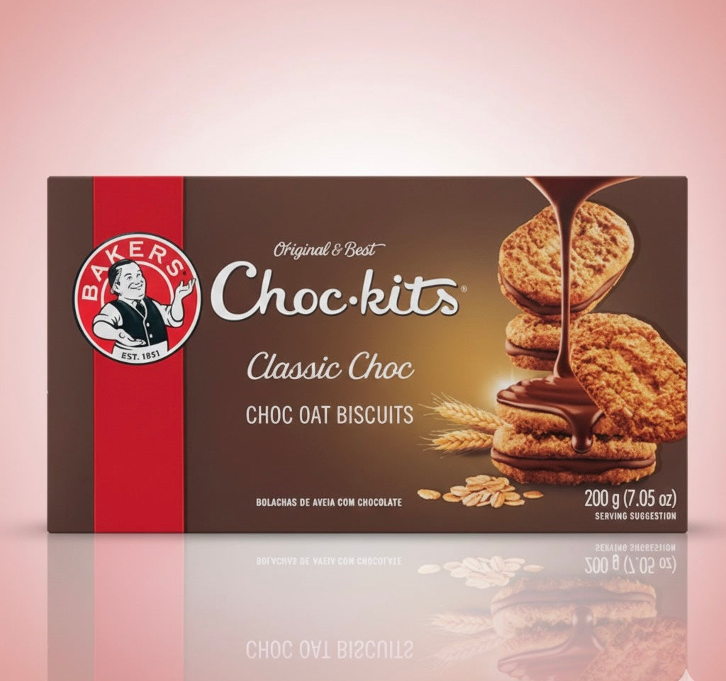 bakers choc kits 200g