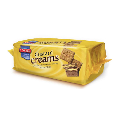 Lobels Custard Creams Biscuits