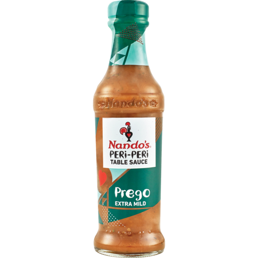 nandos extra mild peri peri prego table sauce 250ml