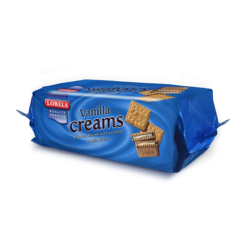 Lobels Vanilla Creams Biscuits